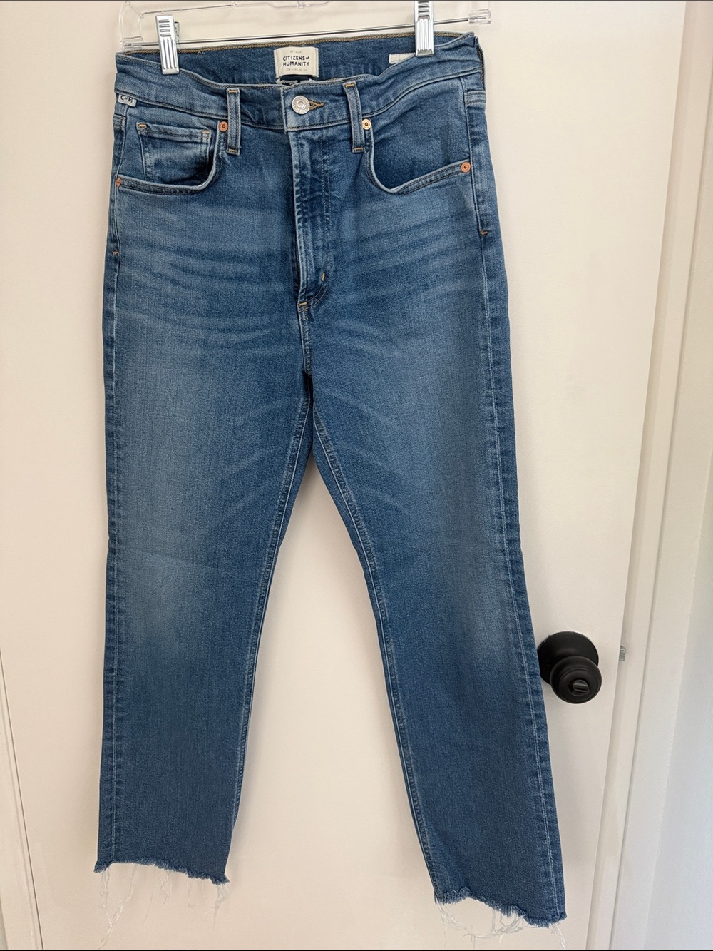 Citizens Of Humanity Medium Blue Slim Straight women’s jeans